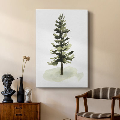 Aquarelle pin II - galerie Cavas sur mesure