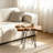 Solid Wood Top Single Coffee Table