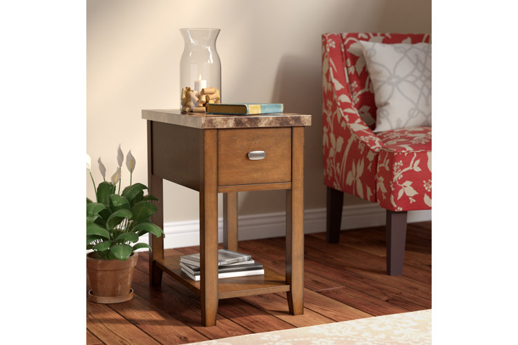 Athens End Table With Storage