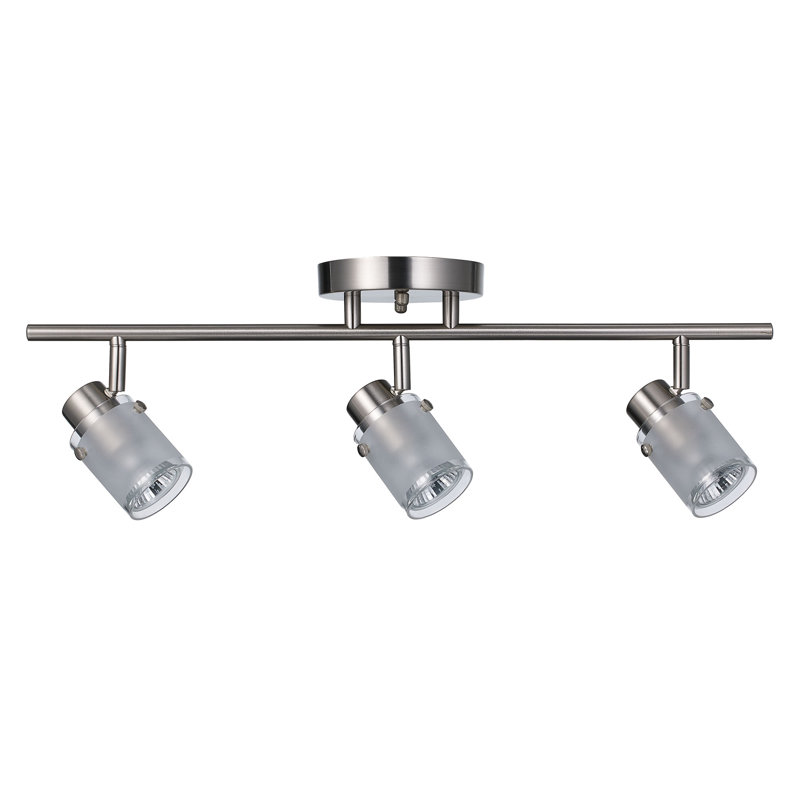 Ensemble de rail d’éclairage 3 lumières 22,5 po Interface