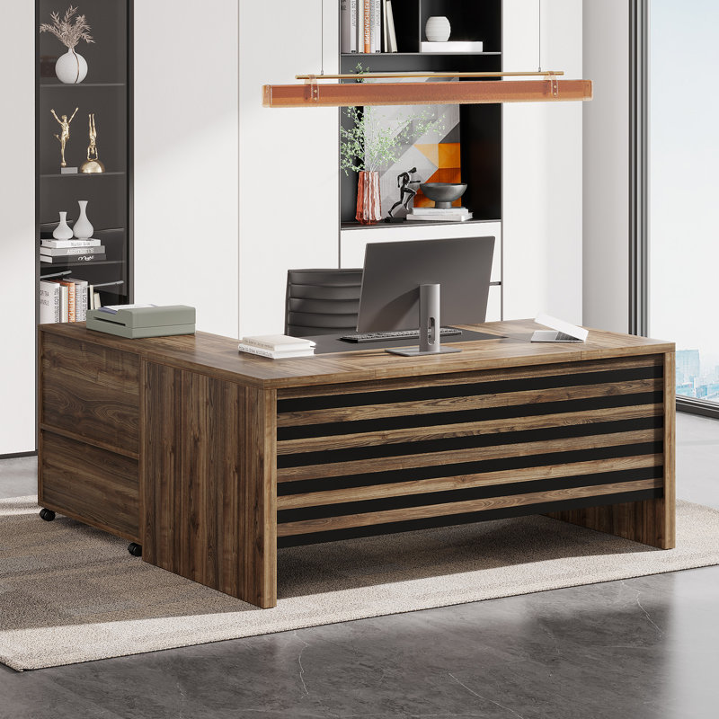 Bureau de direction 62,2 "avec classeur mobile Biondi