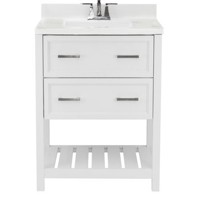 Ensemble de meuble-lavabo simple 25 po Milan