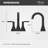 Vaneri Centerset Bathroom Faucet with Drain Assembly-93559684