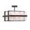 Cloud Break 4 - Light Semi Flush Mount