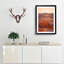 San Pedro De Atacama Desert in Chile in Abstract - Picture Frame Graphic Art Print-55764285-55764288