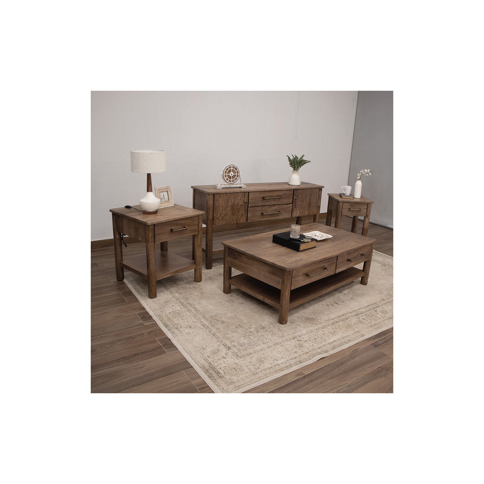 Quinn 59.75'' Solid Wood Console Table