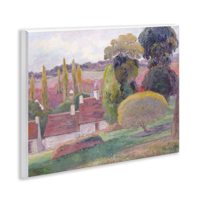 A Farm In Brittany Gauguin Wall Plaque, design by Stellar Design Studio