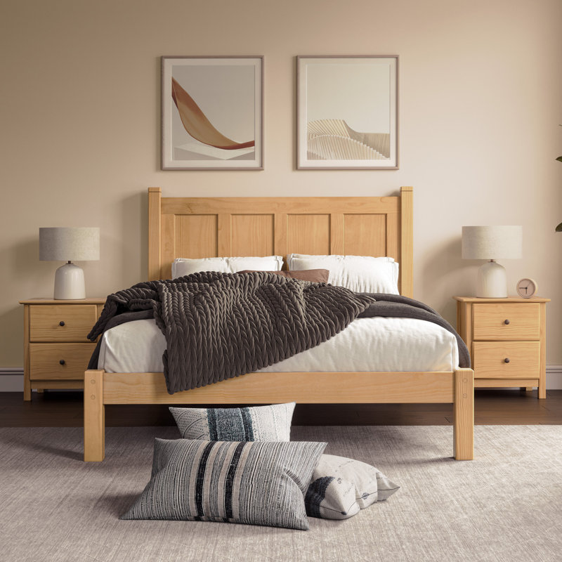 Shaker Bedroom Set (5-Piece), Natural, Queen