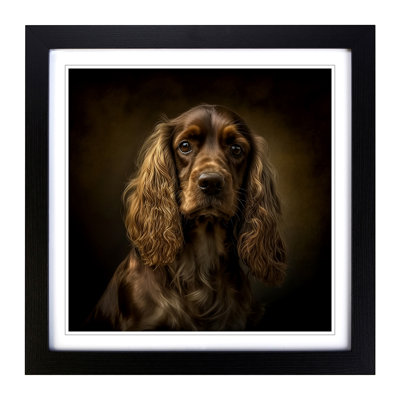 Cocker Spaniel Photograph - Framed Print