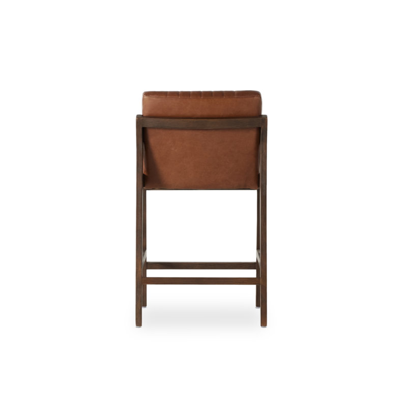 Alice Upholstered Stool, Counter Stool (26.25" Seat Height)