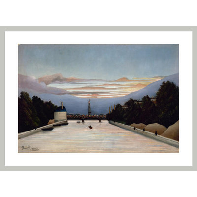 La Tour Eiffel par Henri Rousseau - Impression numérique sur toile