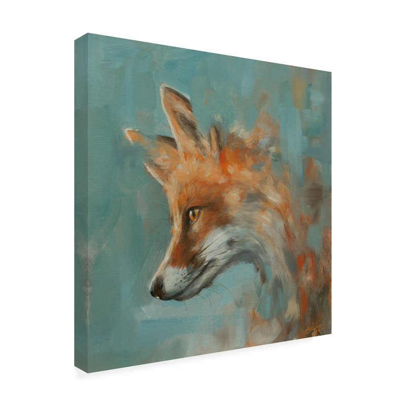 Portrait d'animaux sur toile, L 14 po x H 14 po