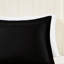 Édredon très grand, 3M, noir, réversible, matelassage à losanges, duvet synthétique, 2 taies décoratives, détachant, style moderne,-124957830