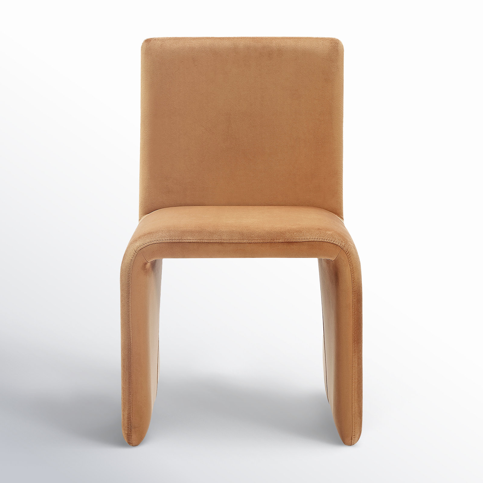 Odelia Velvet Dining Chair, Whiskey