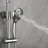 Riviera 8-in Rain Showerhead Shower System with 3-Body Jets Pivoting Shower Arm and Multi-function Handshower-36810972