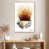 Floating Frame Natural Wood