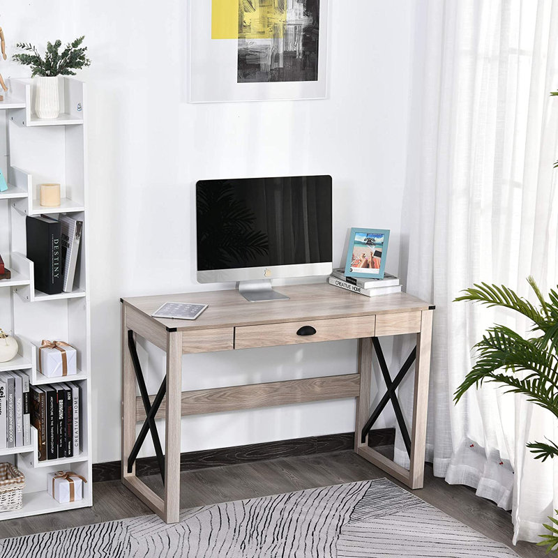 Pocola Solid Wood Computer Desk