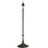 64" High Victorian 3 Light Weighted Floor Base