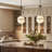 Neven 3 - Light Dimmable Glass Globe Kitchen Island Pendant Light-358195514