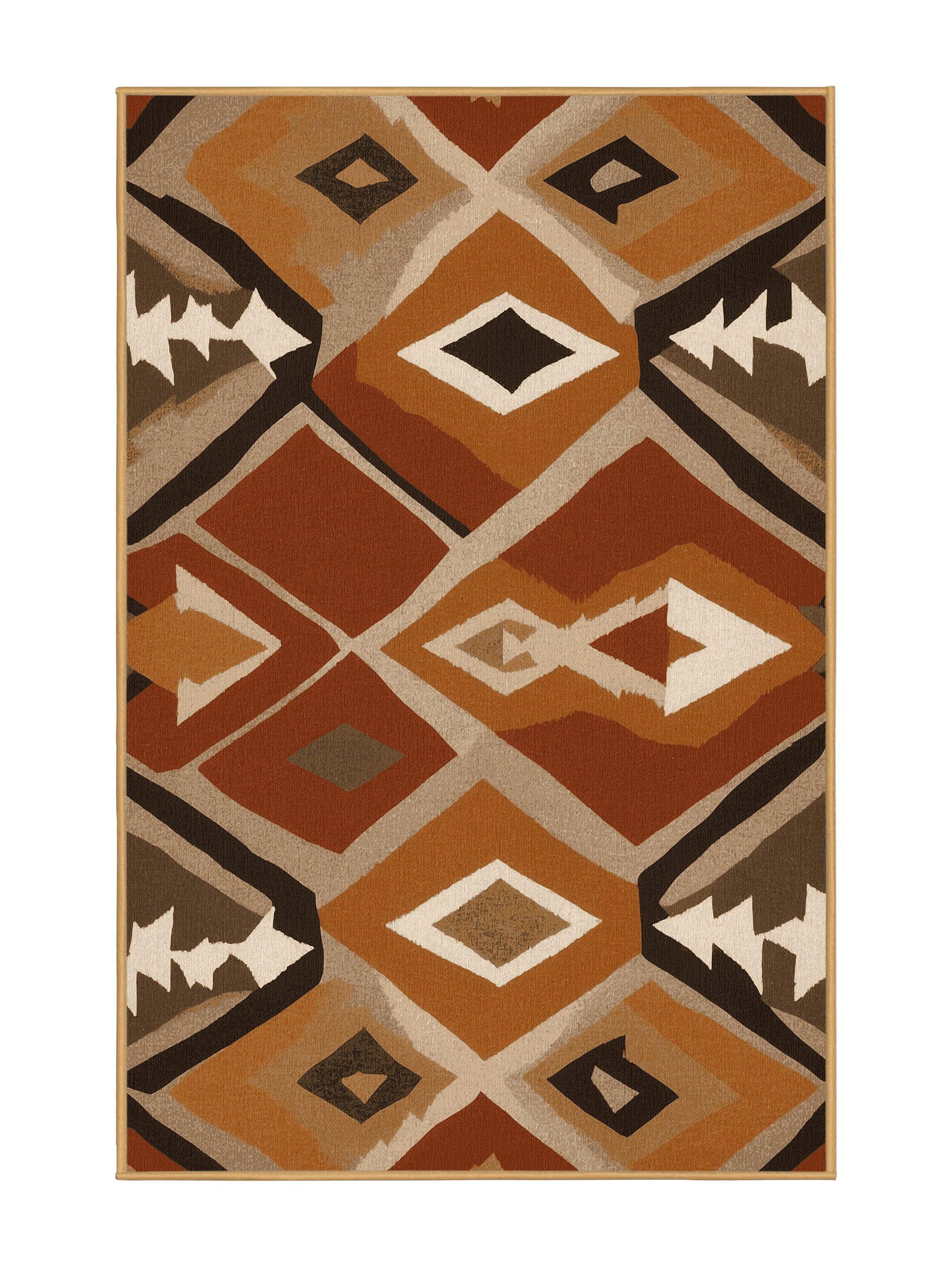 Union Rustic Tribal Flow Rug | Wayfair