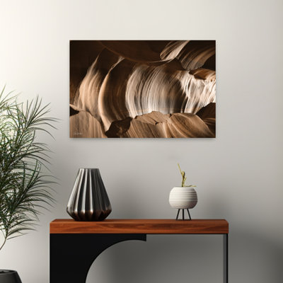 Canyon abstrait I, art contemporain abstrait