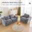 Canapé 62 po avec coussin à billes 62 po-933110297
