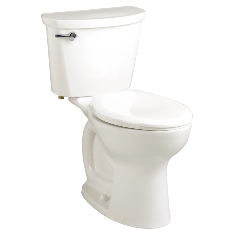 American Standard Cadet 1.6 Gallons GPF Elongated Floor Mounted Kit (Seat Not Included), Bone