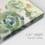 Succulents en vitrail I, toile tendue avec châssis de qualité supérieure - prête à être accrochée-1320964887