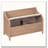 Rustic Solid Wood Entryway Storage Bench with Safety Hinge and Removable Cushion-1485984373