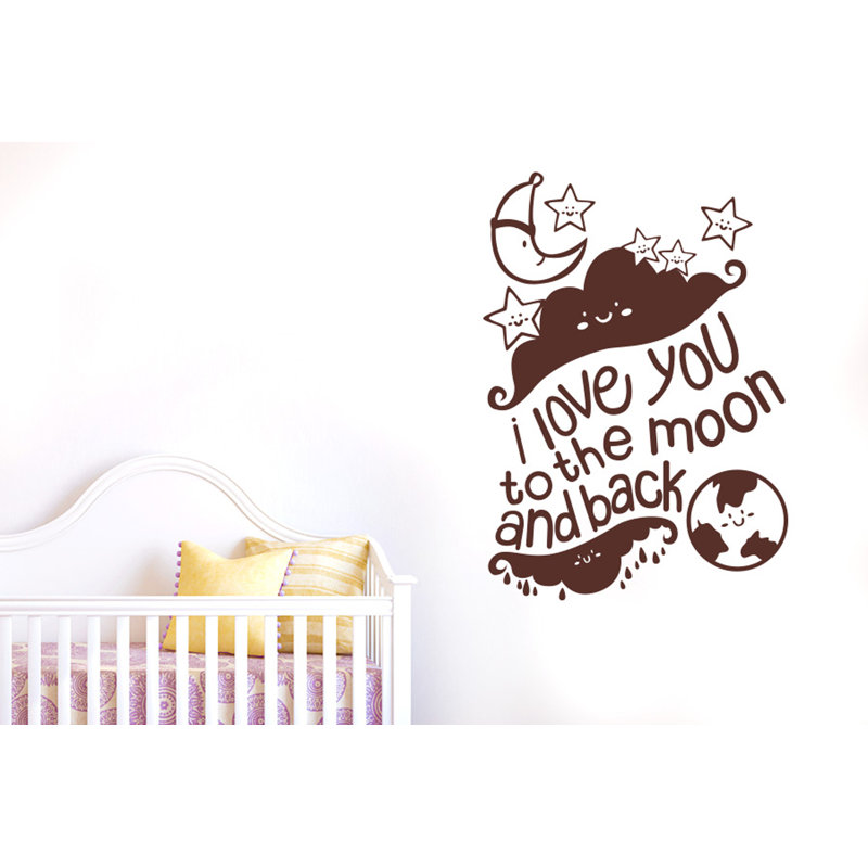 Wall Decal, Medium, Brown