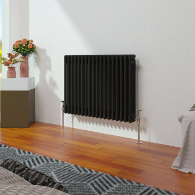 Dyson Horizontal Traditional Column Radiator Black