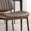 Ensemble de chaises en similicuir rétro Mid-Century-235632684