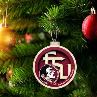 NCAA Holiday Shaped Ornament
