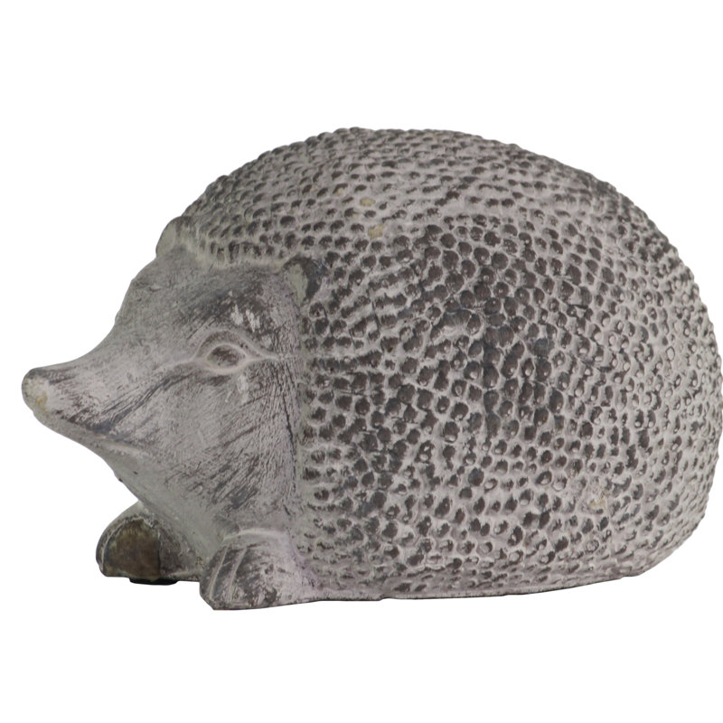 Figurine de la hedgehog debout Chourasiya, H 3,75 po x l 6,75 po x P 5 po