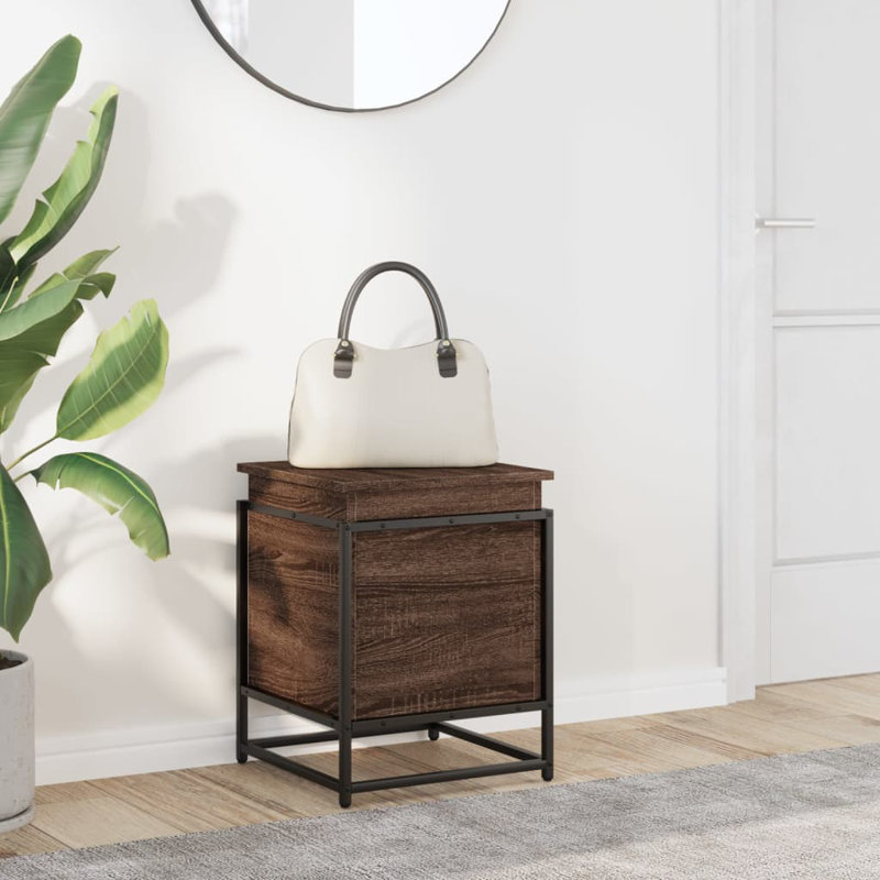 Storage Cabinet, Brown Oak