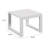 Hoyt 20.48” Outdoor Aluminum End Table-1077520891