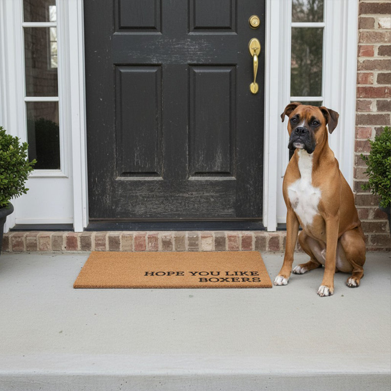 Hope You Like Boxers Doormat, 17"x29", Boxers, 17" x 29"