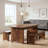 Farmhous Style Kitchen Table,3-Piece Dining Table,Computer Desk