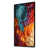 Cadre flottant noir