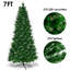 Lighted Artificial Pine Christmas Tree-2024242836
