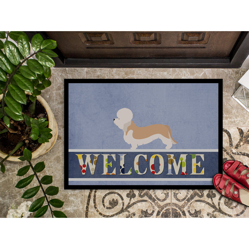 Non-Slip Outdoor Doormat, Rectangle 1'6" x 2'3"