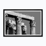 Corinthian Jupiter III In Black & White Print by Tim Klein