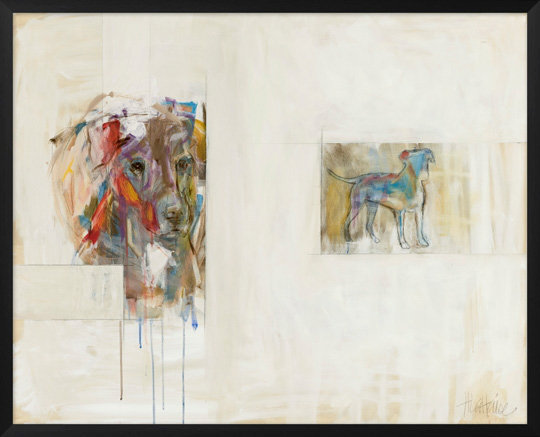 «I'm Not Perfect - Floater Frame», reproduction d'art sur toile