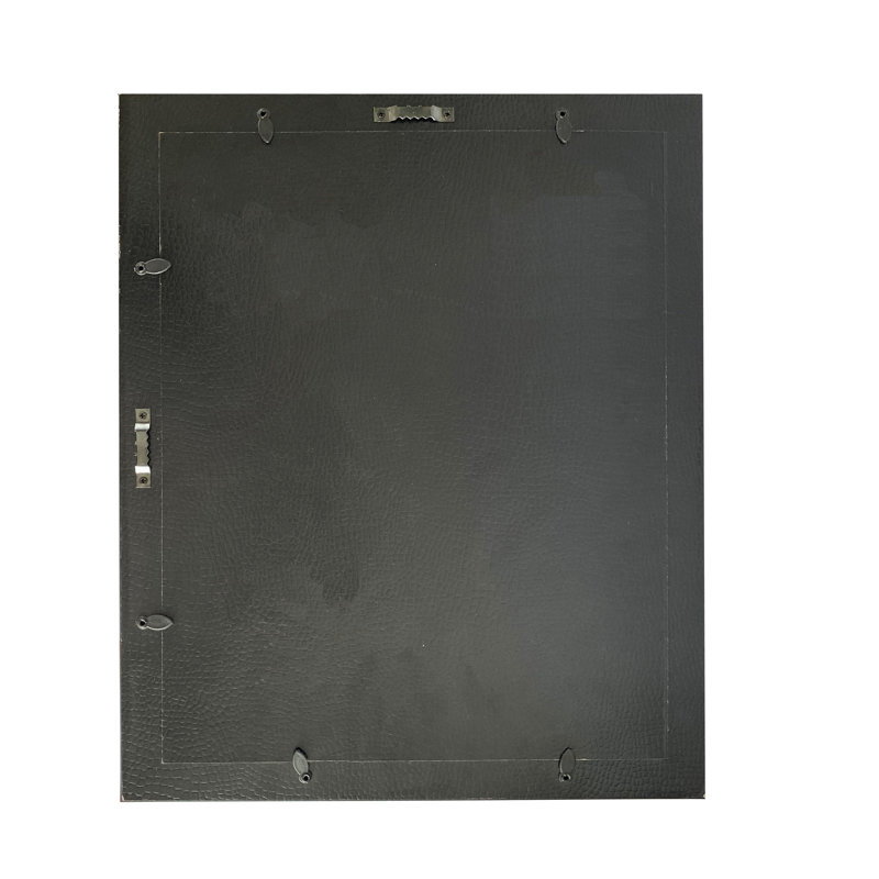Black Matte Picture Frame with Mat