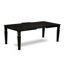 Ensemble de table de salle à manger 9 pièces comprenant une table de cuisine rectangulaire avec feuille papillon et 8 chaises rembourrées en tissu de lin sable noir-1040828884-1040828907-1040828906