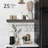 Floating Shelves, 3 Pcs, Grey