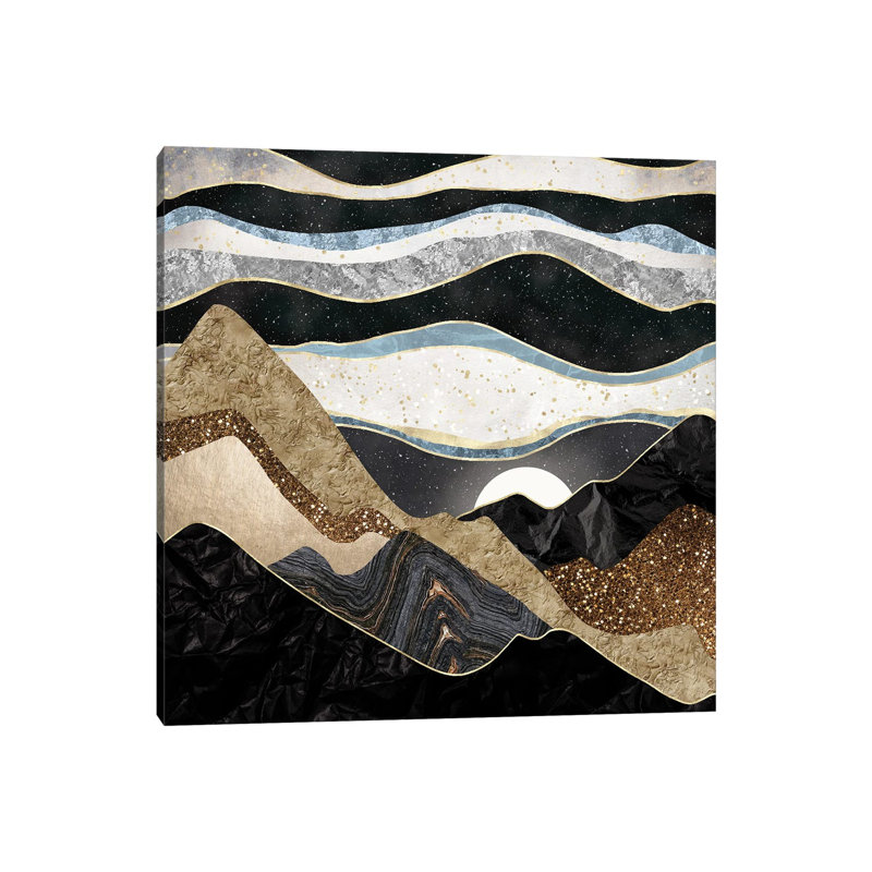 Desert Glow - Print on Canvas, Wrapped Canvas, 45.72 cm H x 45.72 cm W x 1.91 cm D