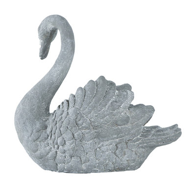 16.5X9x15.5" Swan Planter