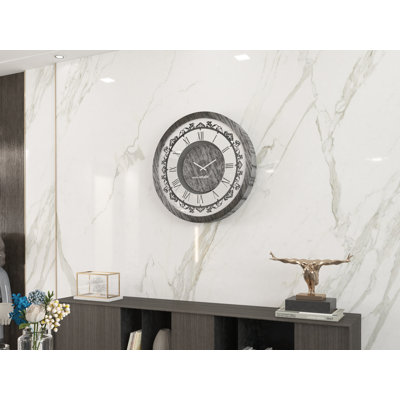 Falkville Wood Wall Clock