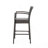 Outdoor PE Rattan Barstools With Iron Frame (Set Of 2), Multi Brown